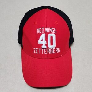 NHL Detroit Red Wings Zetterberg #40  Adjustable Fit Cap Hat One Size Fits All